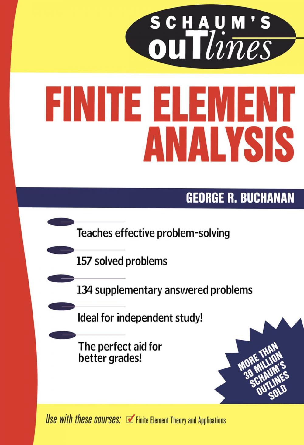 Big bigCover of Schaum's Outline of Finite Element Analysis