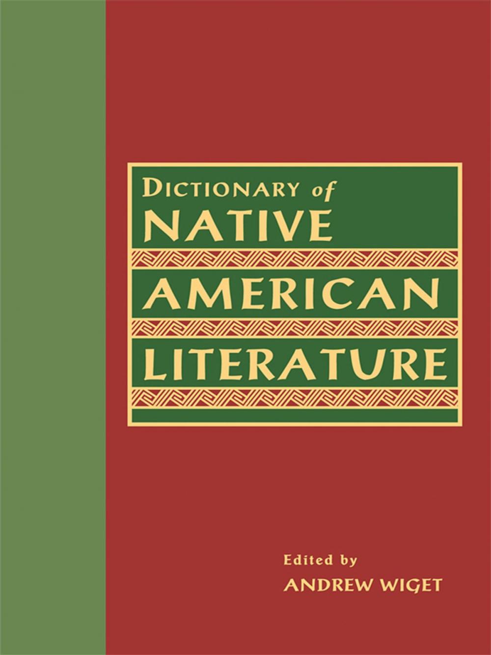 Big bigCover of Dictionary of Native American Literature