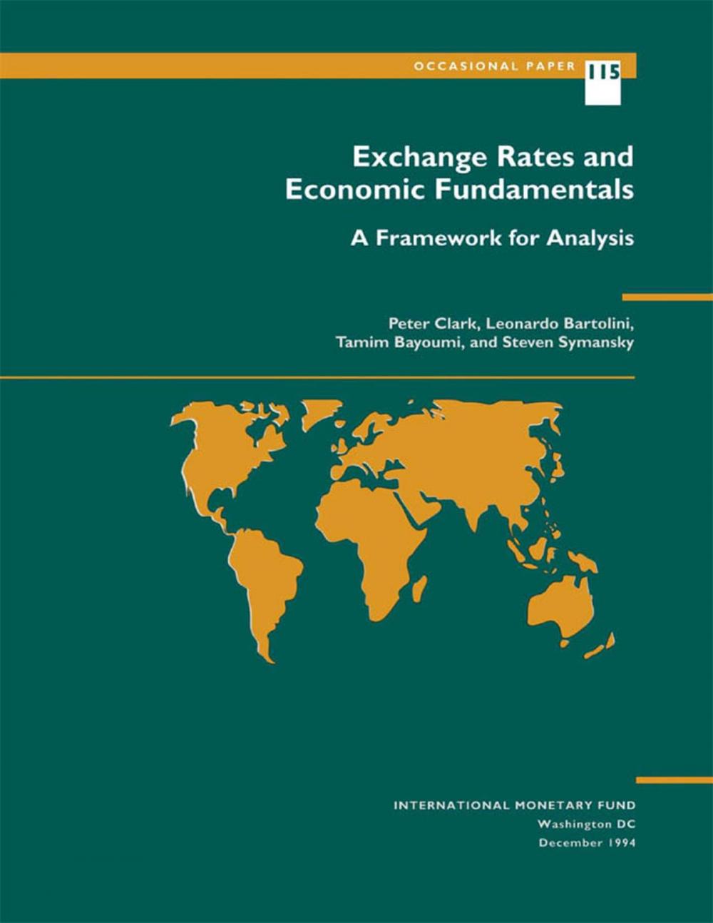 Big bigCover of Exchange Rates and Economic Fundamentals: A Framework for Analysis