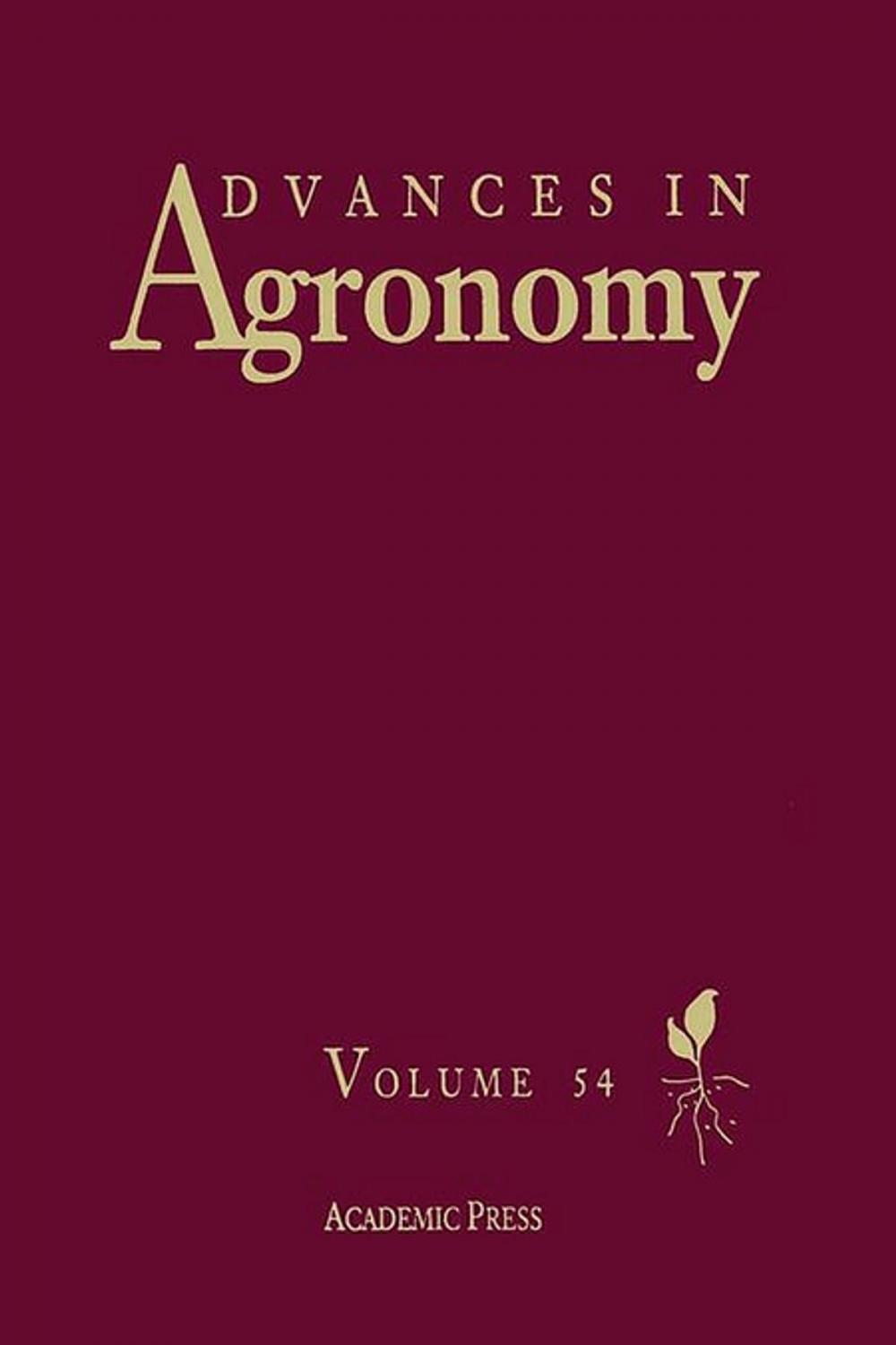 Big bigCover of Advances in Agronomy