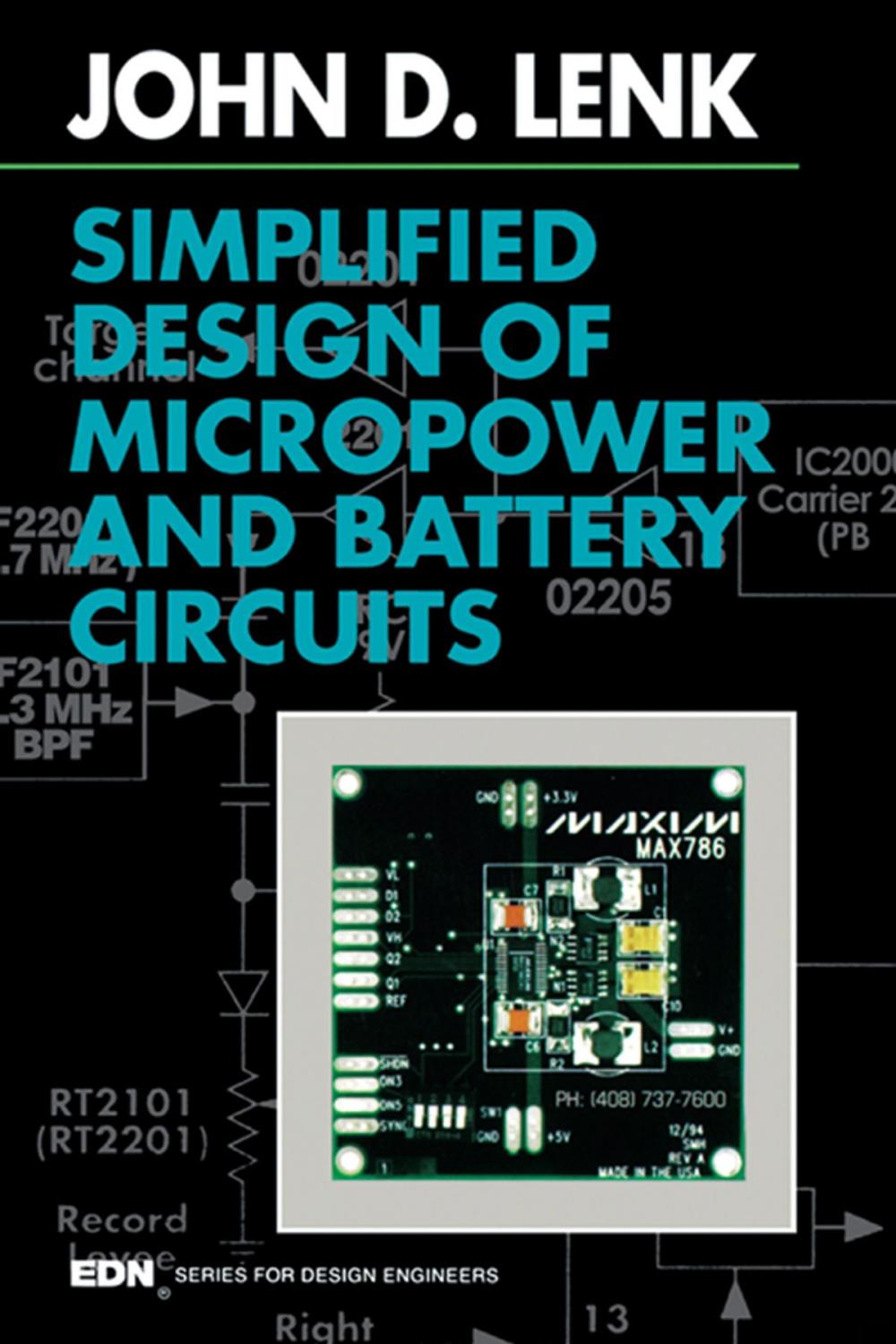 Big bigCover of Simplified Design of Micropower and Battery Circuits