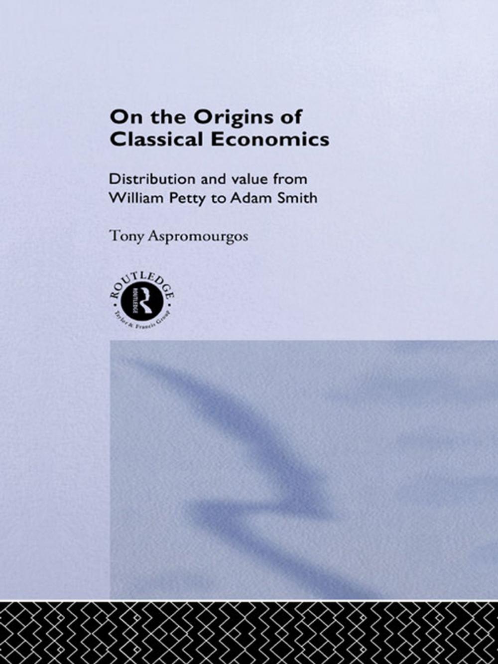 Big bigCover of On the Origins of Classical Economics