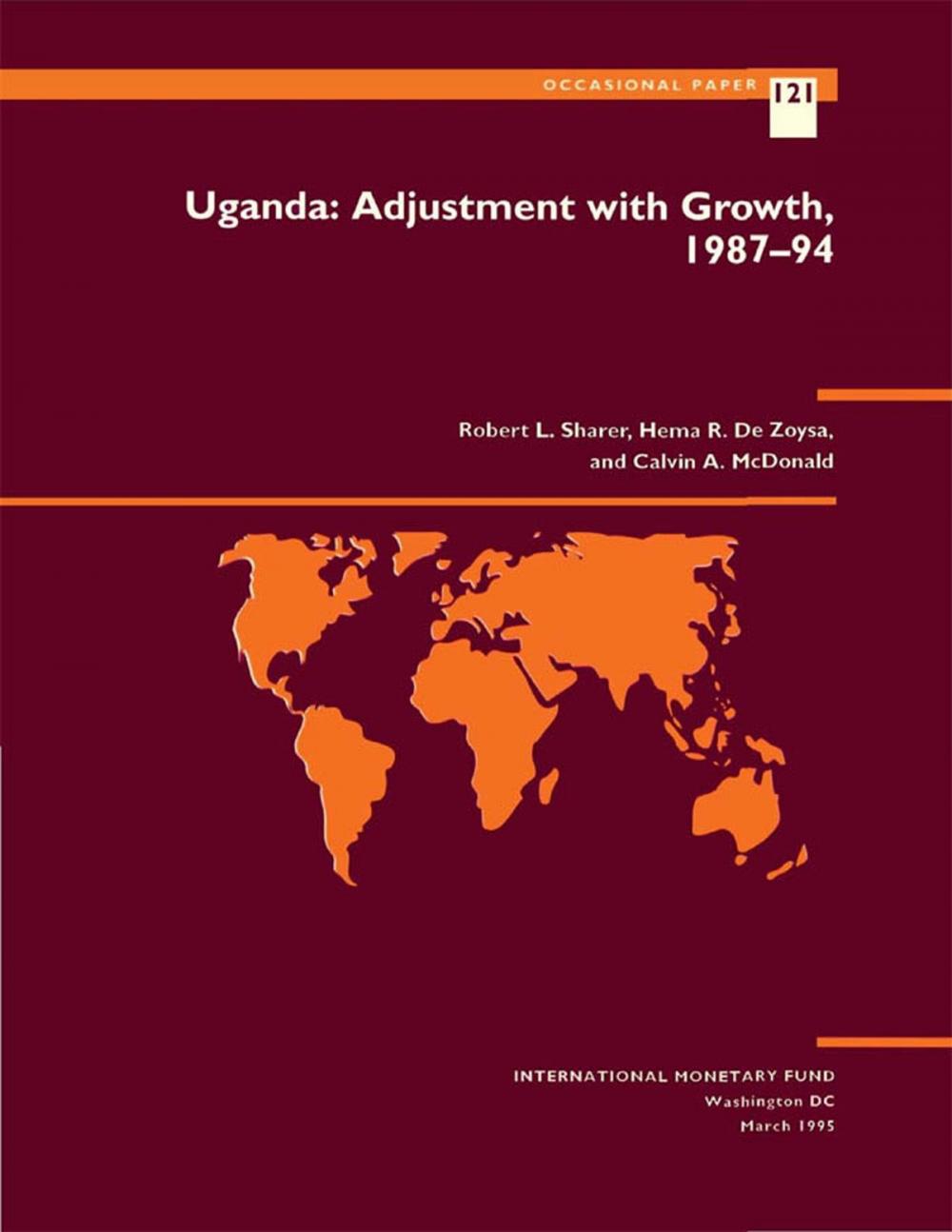 Big bigCover of Uganda: Adjustment with Growth, 1987-94