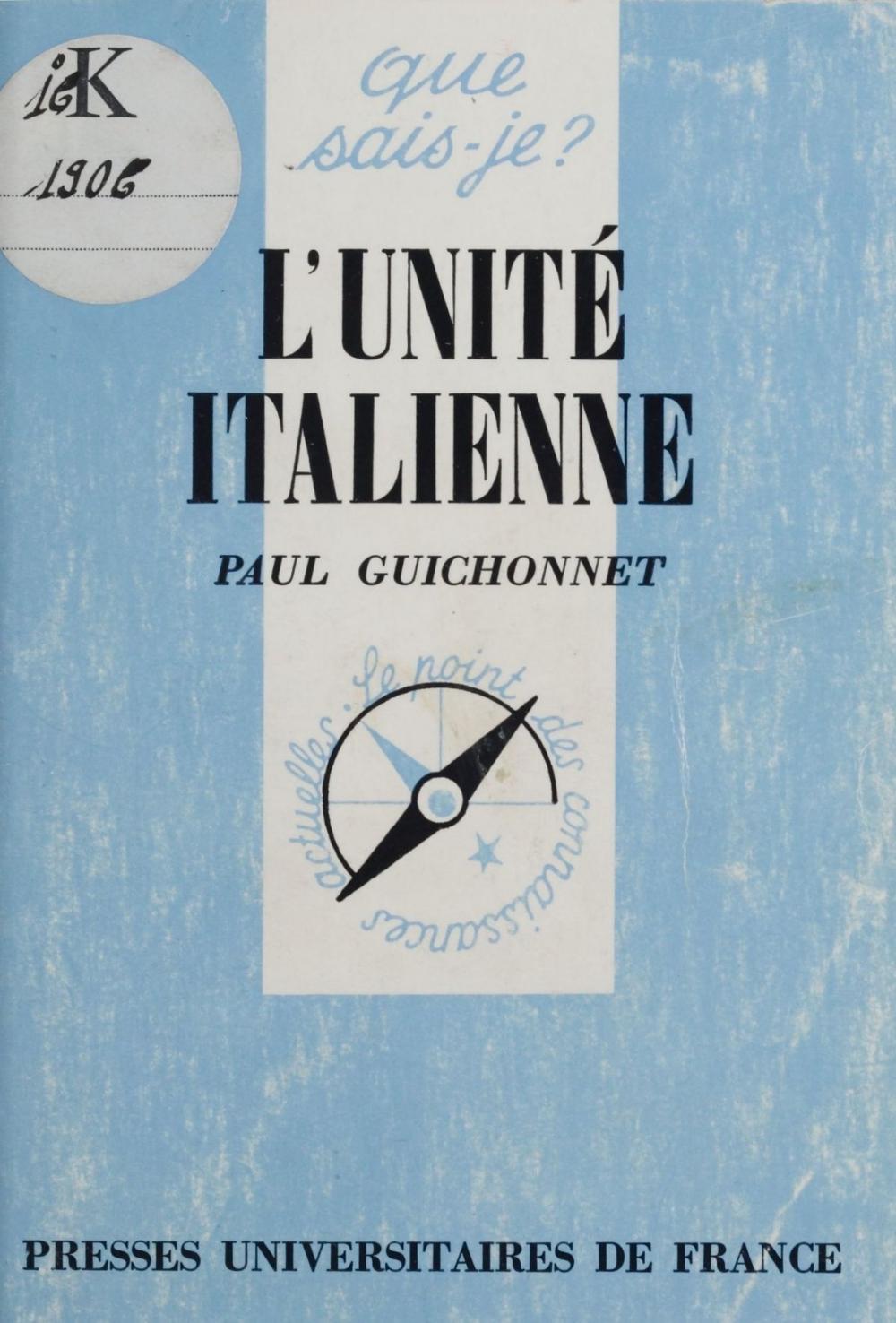 Big bigCover of L'Unité italienne