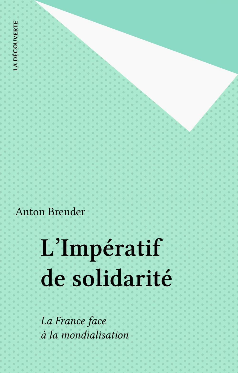 Big bigCover of L'Impératif de solidarité