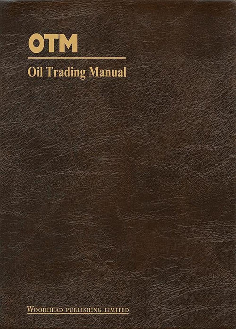 Big bigCover of Oil Trading Manual