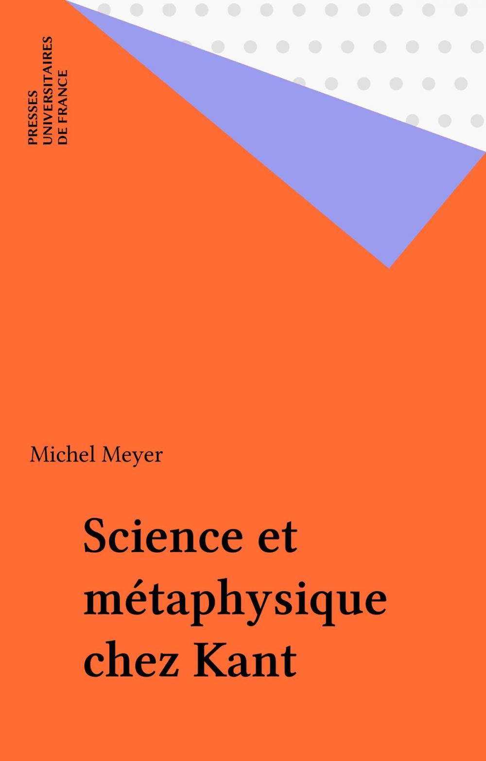 Big bigCover of Science et métaphysique chez Kant