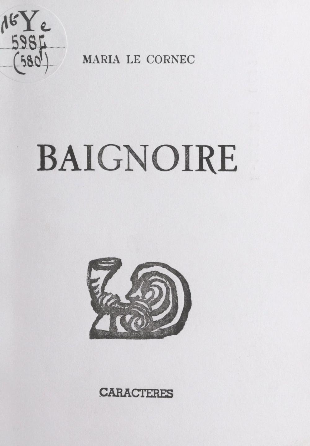 Big bigCover of Baignoire