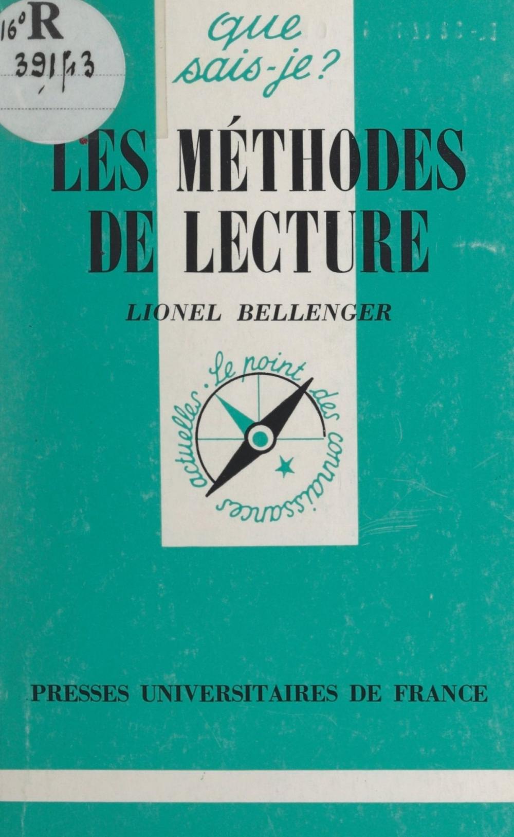 Big bigCover of Les méthodes de lecture