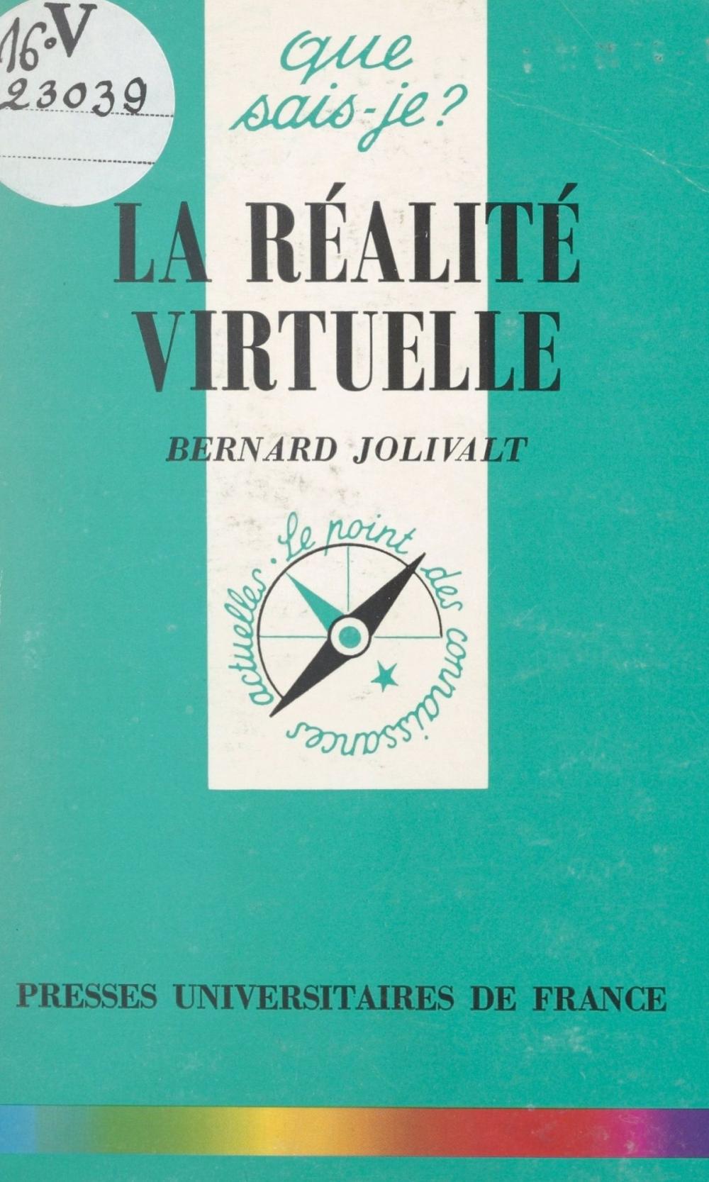 Big bigCover of La réalité virtuelle