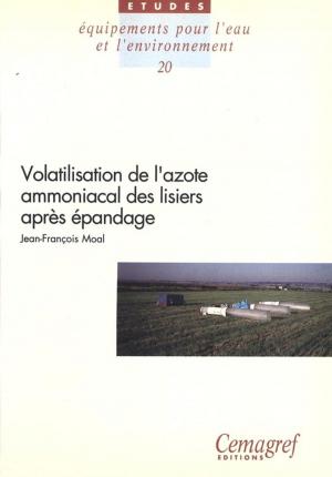 Cover of the book Volatilisation de l'azote ammoniacal des lisiers après épandage by Lydie Suty