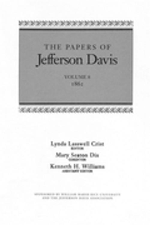 Cover of the book The Papers of Jefferson Davis by Jefferson Davis, LSU Press