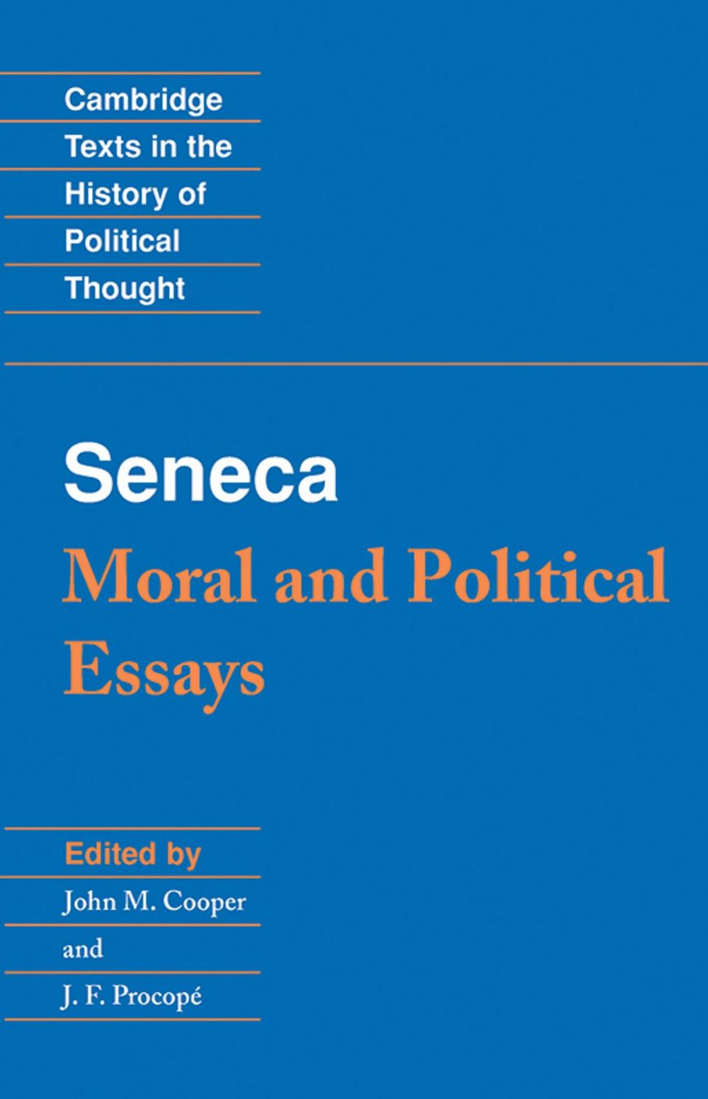 Big bigCover of Seneca: Moral and Political Essays