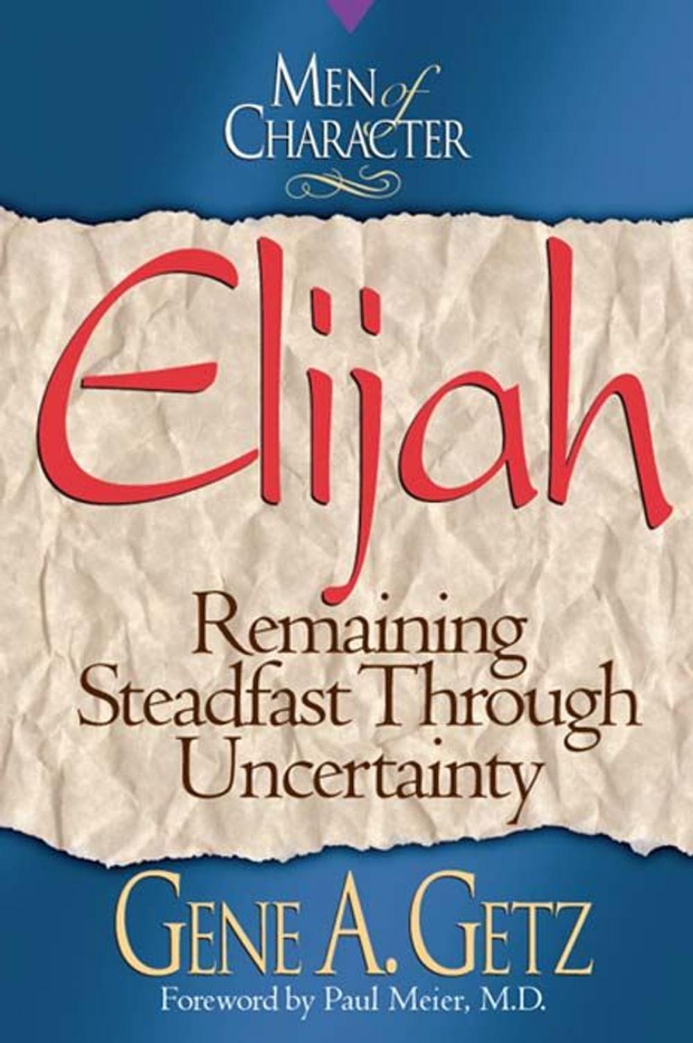 Big bigCover of Men of Character: Elijah