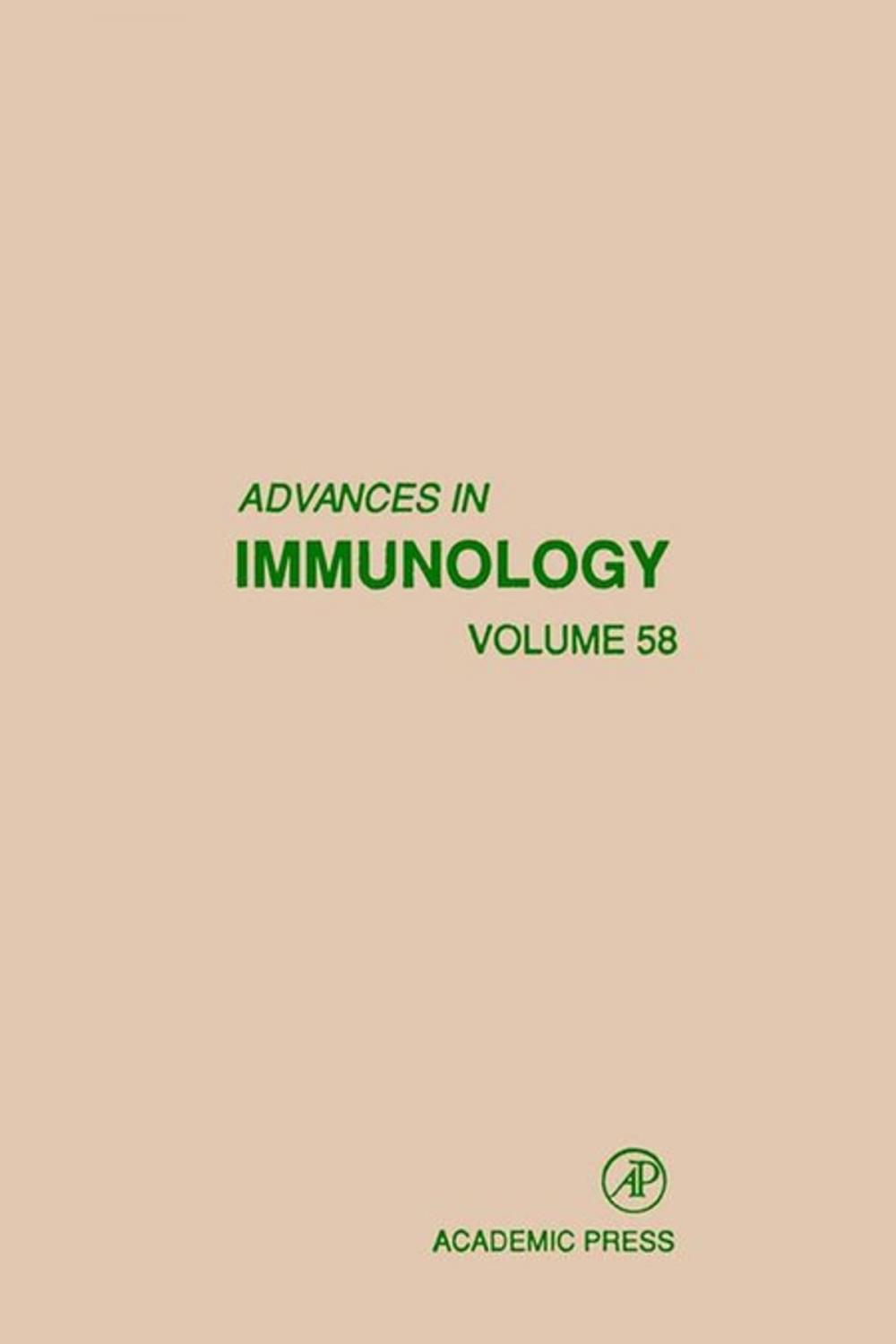 Big bigCover of Advances in Immunology