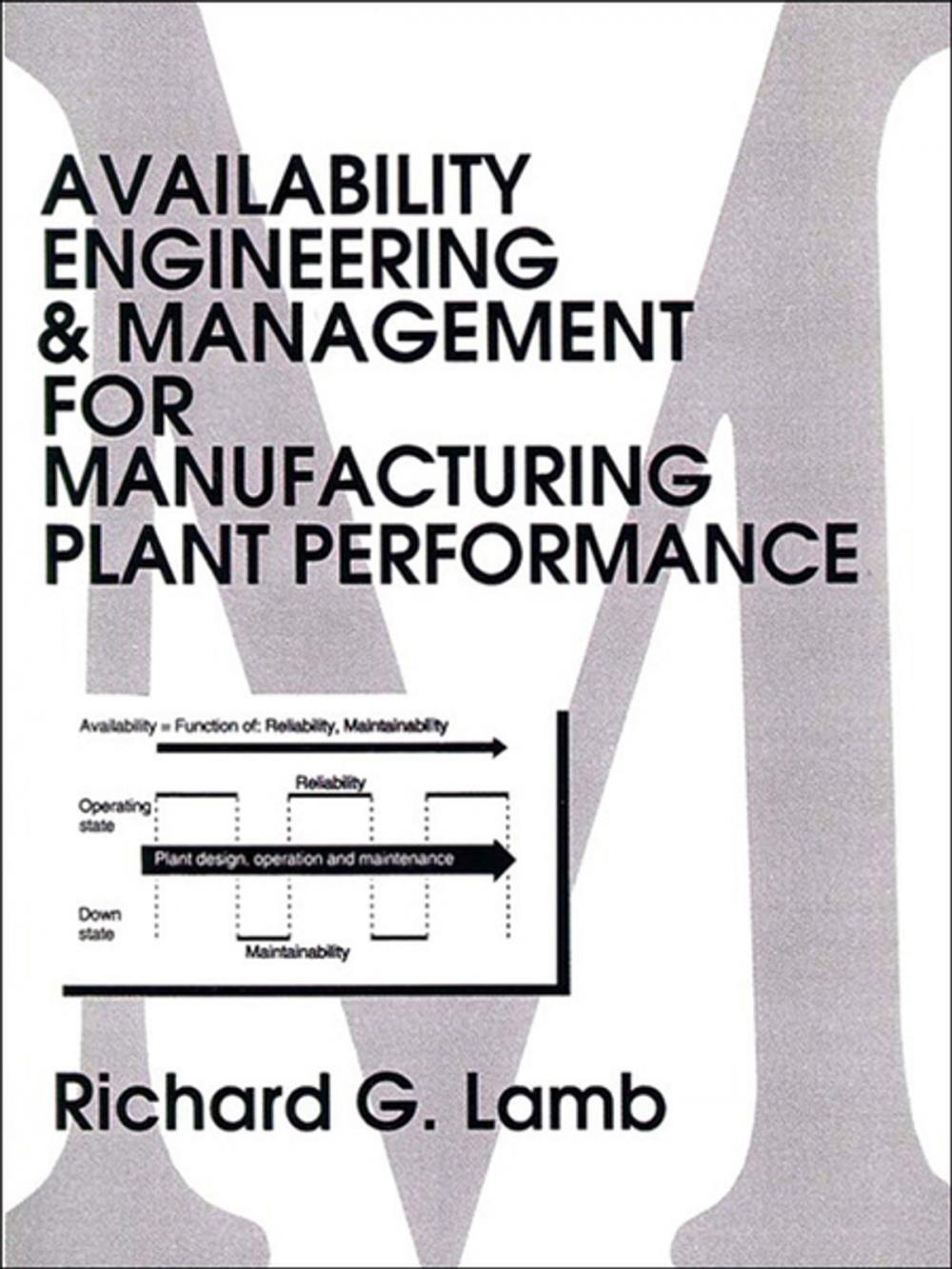 Big bigCover of Availability Engineering and Management for Manufacturing Plant Performance