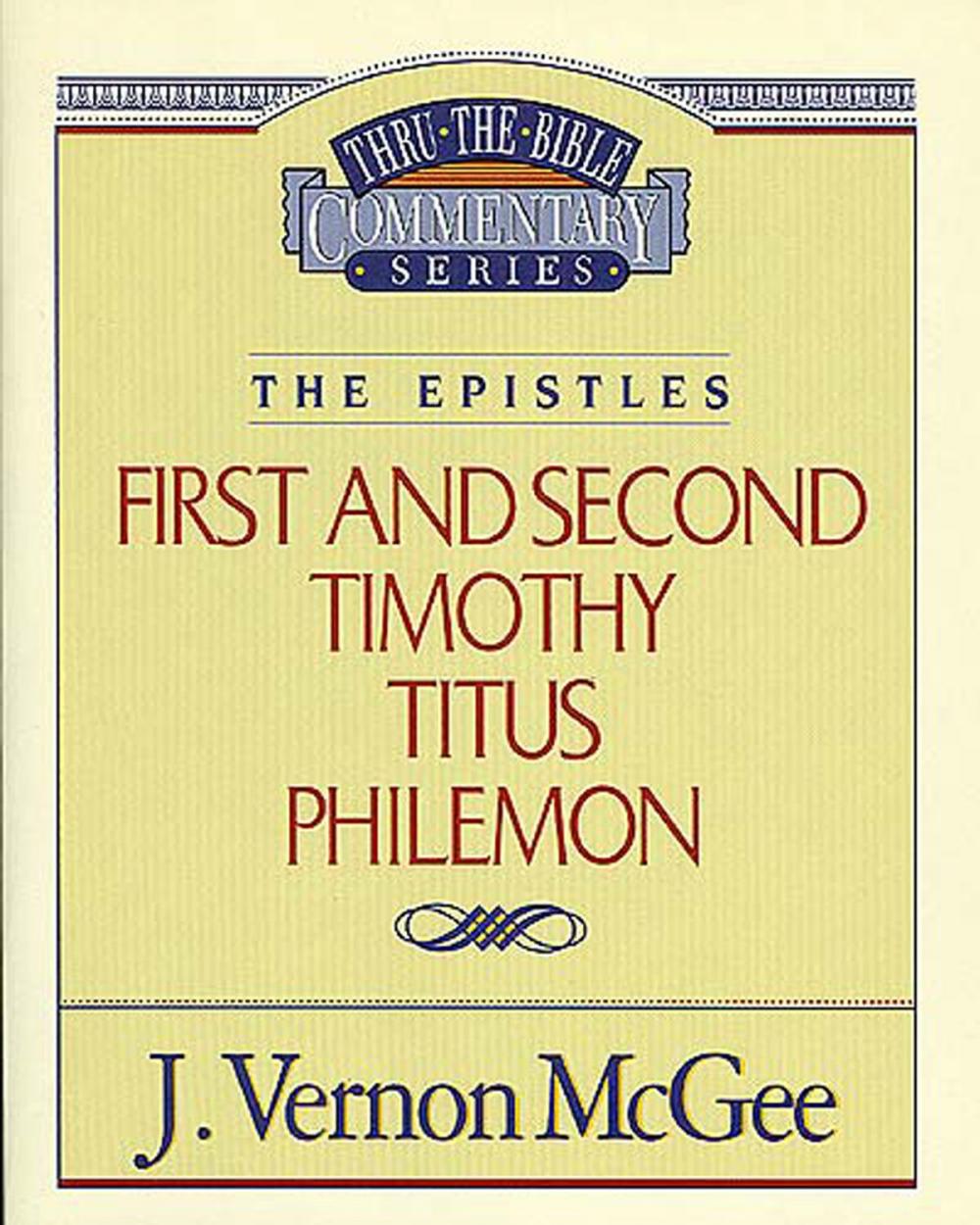 Big bigCover of Thru the Bible Vol. 50: The Epistles (1 and 2 Timothy/Titus/Philemon)