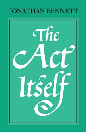 Cover of the book The Act Itself by Benjamin Lujin