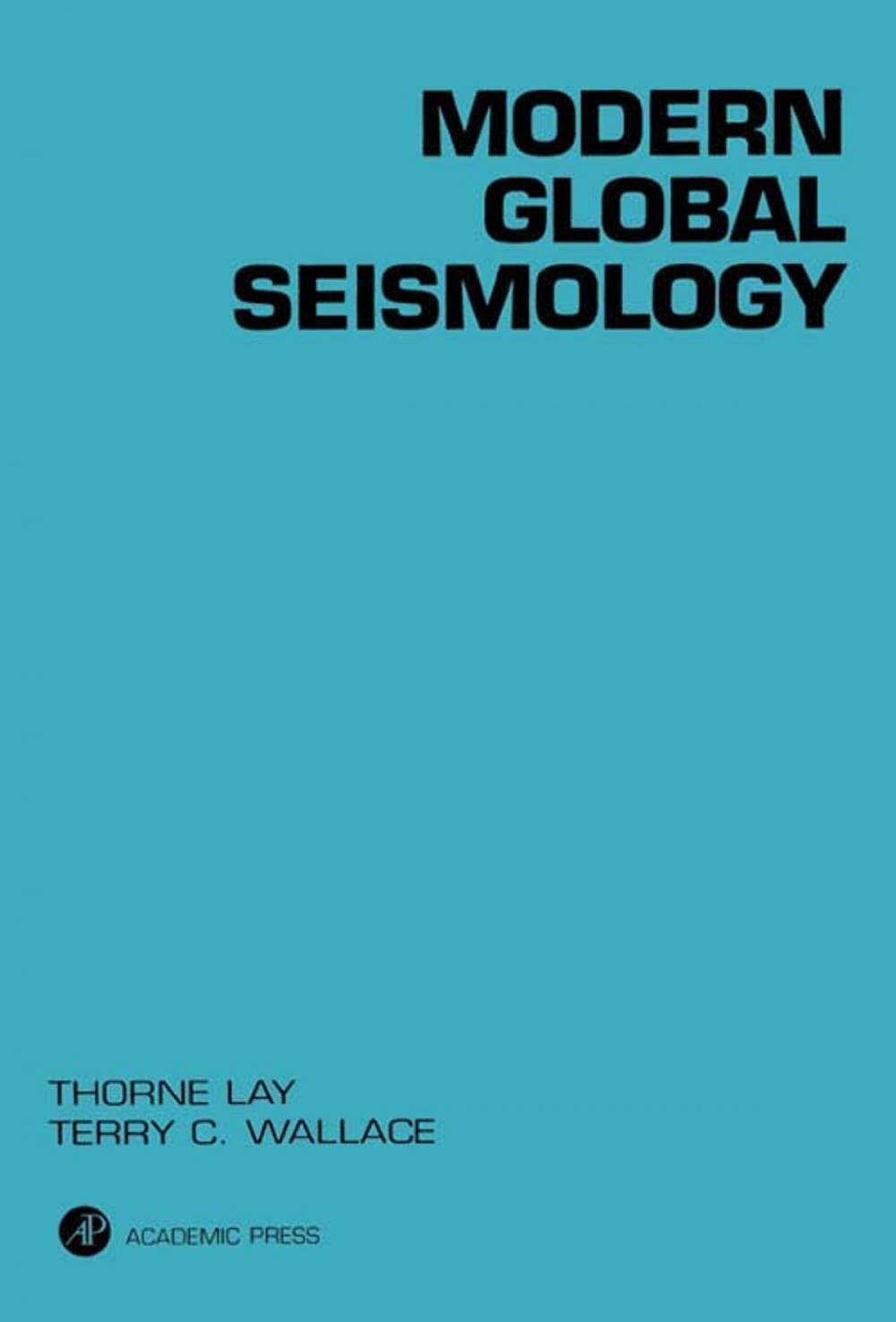 Big bigCover of Modern Global Seismology