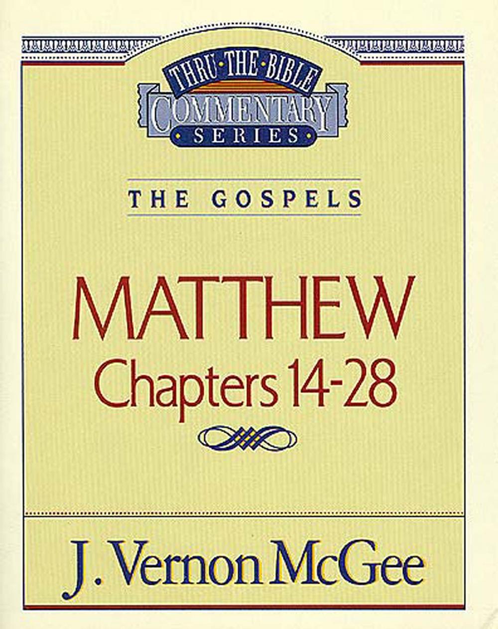 Big bigCover of Thru the Bible Vol. 35: The Gospels (Matthew 14-28)