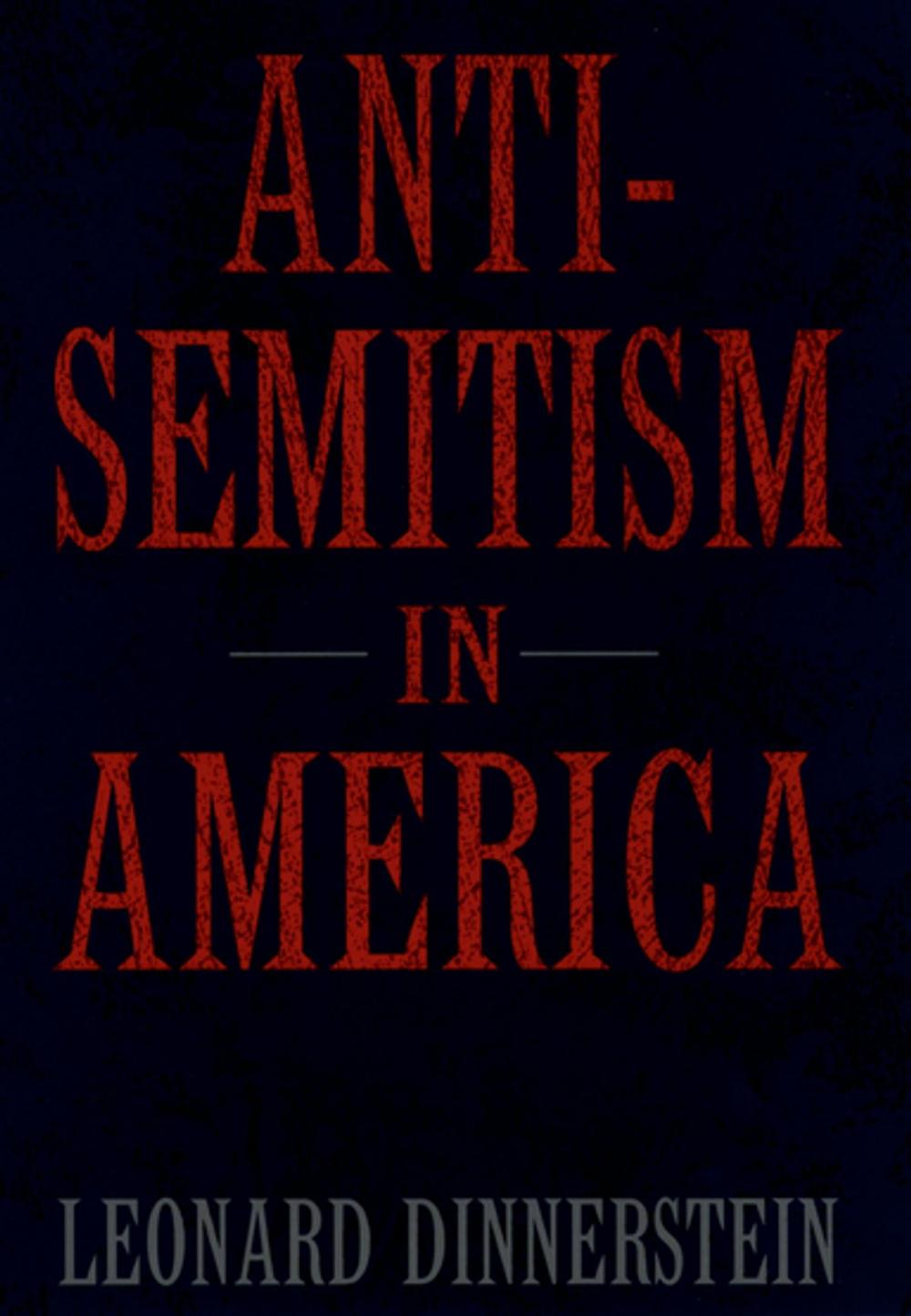 Big bigCover of Antisemitism in America