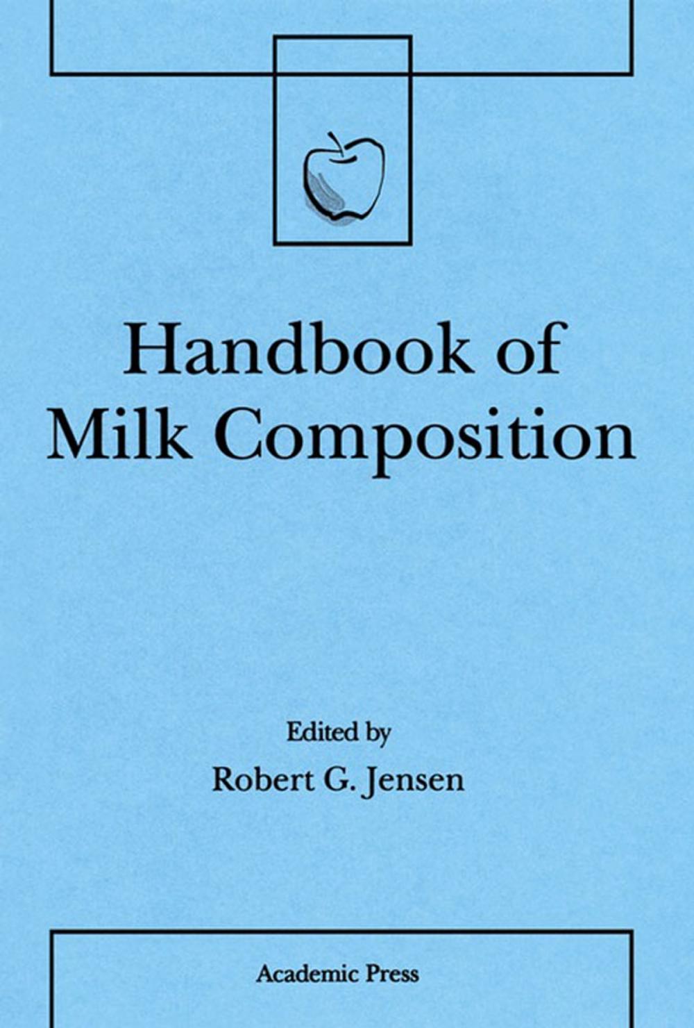 Big bigCover of Handbook of Milk Composition