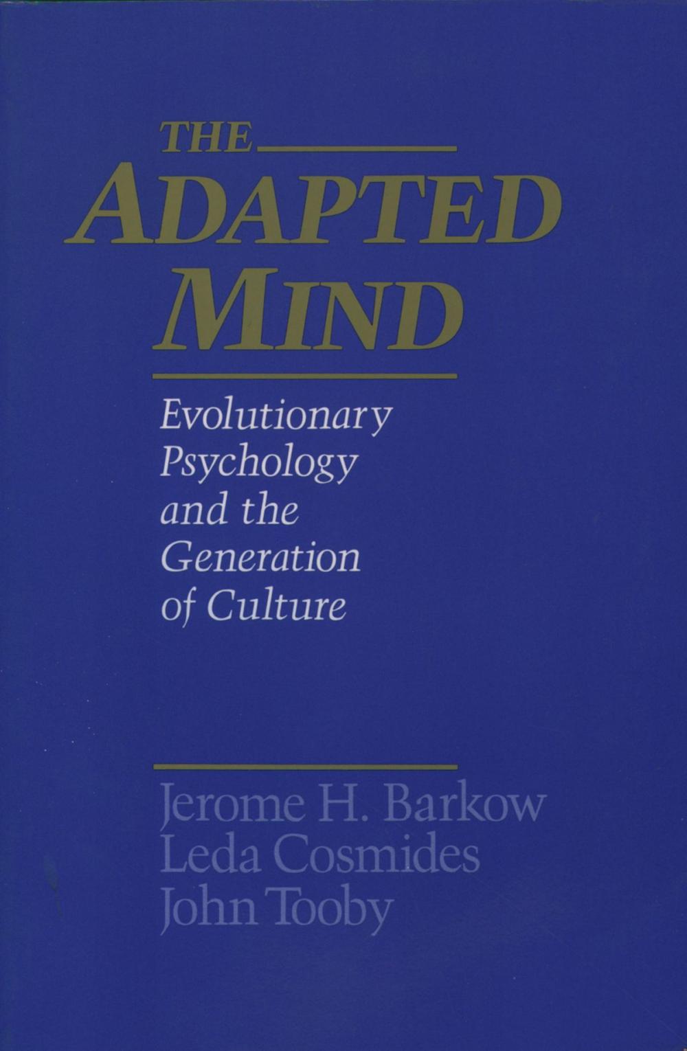 Big bigCover of The Adapted Mind