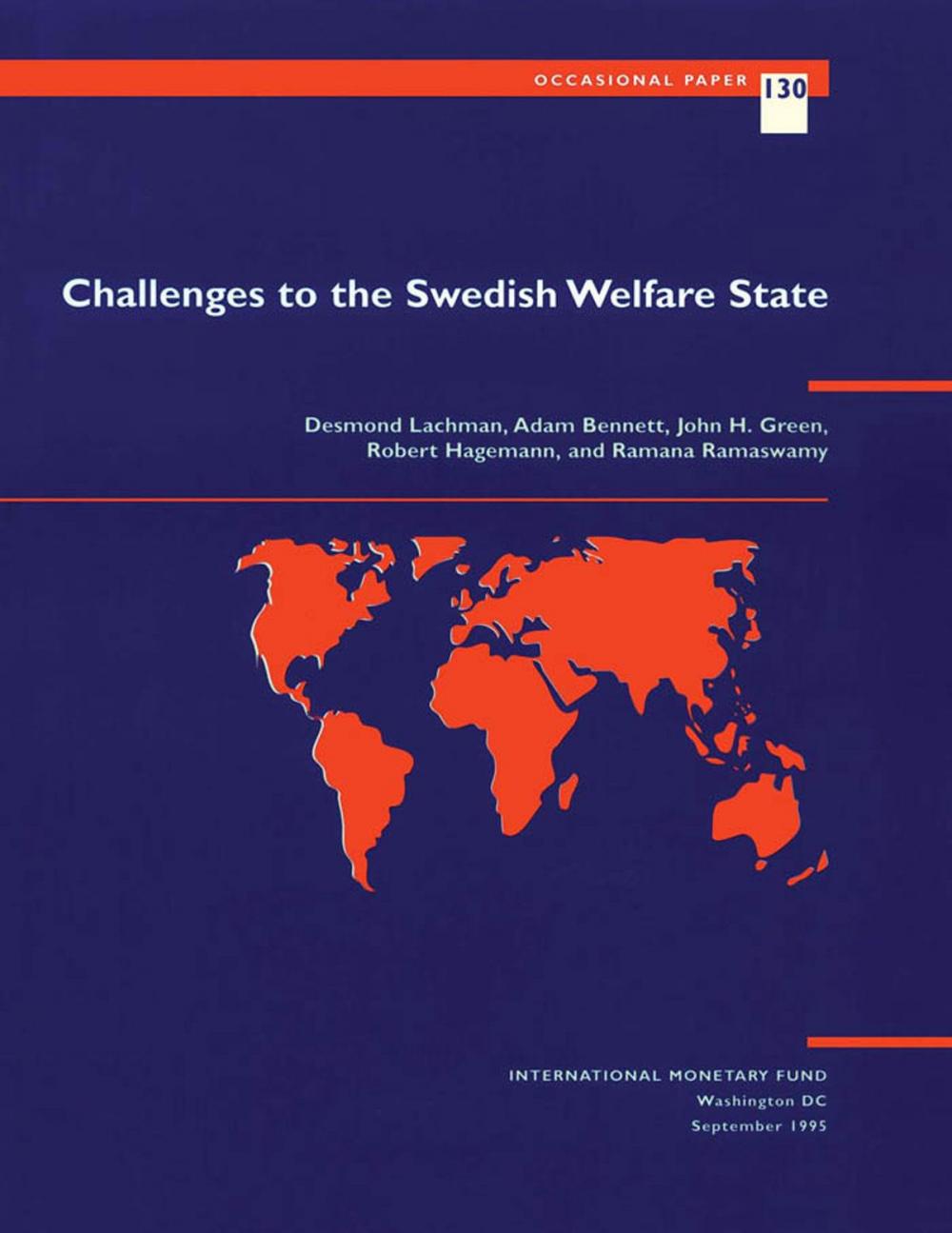 Big bigCover of Challenges to the Swedish Welfare State