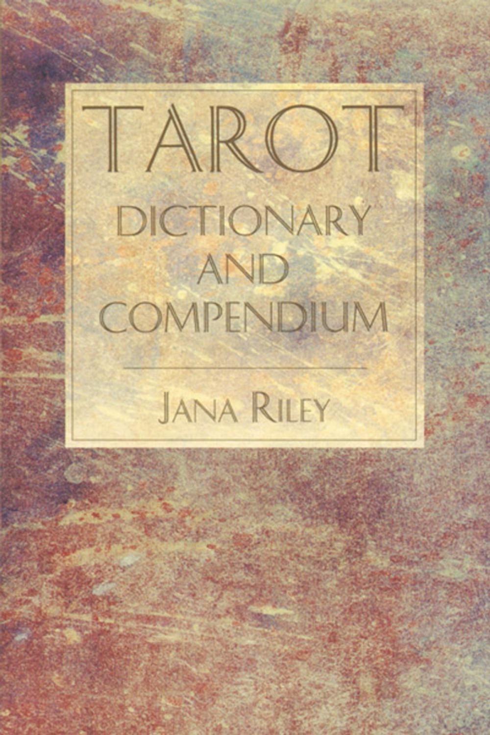 Big bigCover of Tarot Dictionary and Compendium