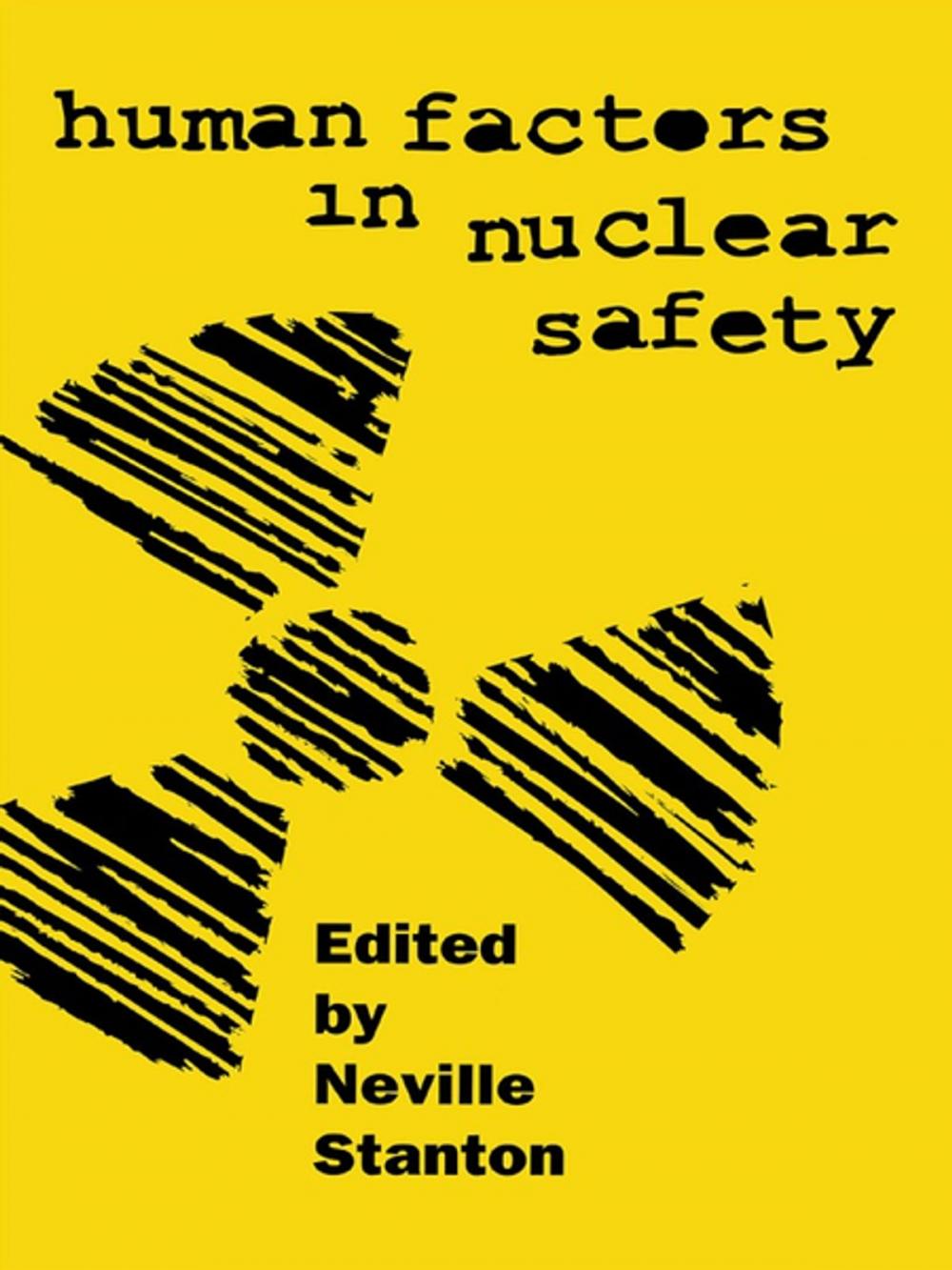 Big bigCover of Human Factors in Nuclear Safety