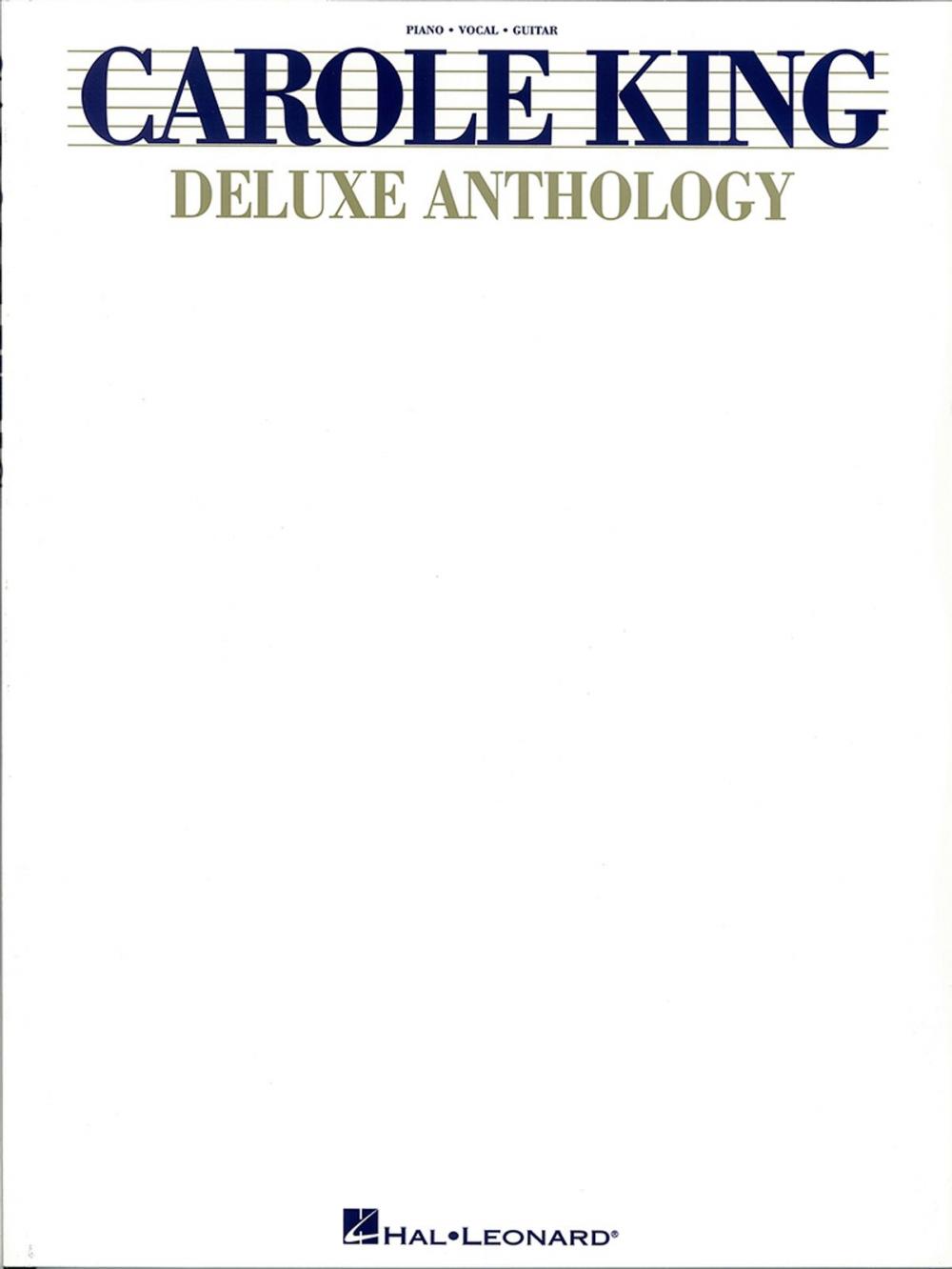 Big bigCover of Carole King - Deluxe Anthology (Songbook)