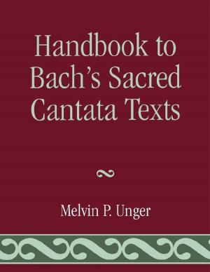 Book cover of Handbook to Bach's Sacred Cantata Texts