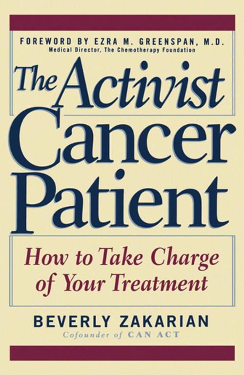 Cover of the book The Activist Cancer Patient by Beverly Zakarian, Turner Publishing Company