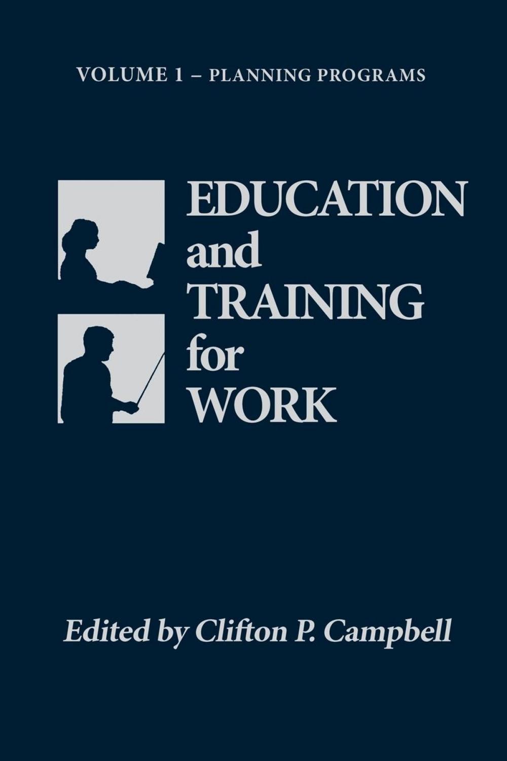 Big bigCover of Education and Training for Work