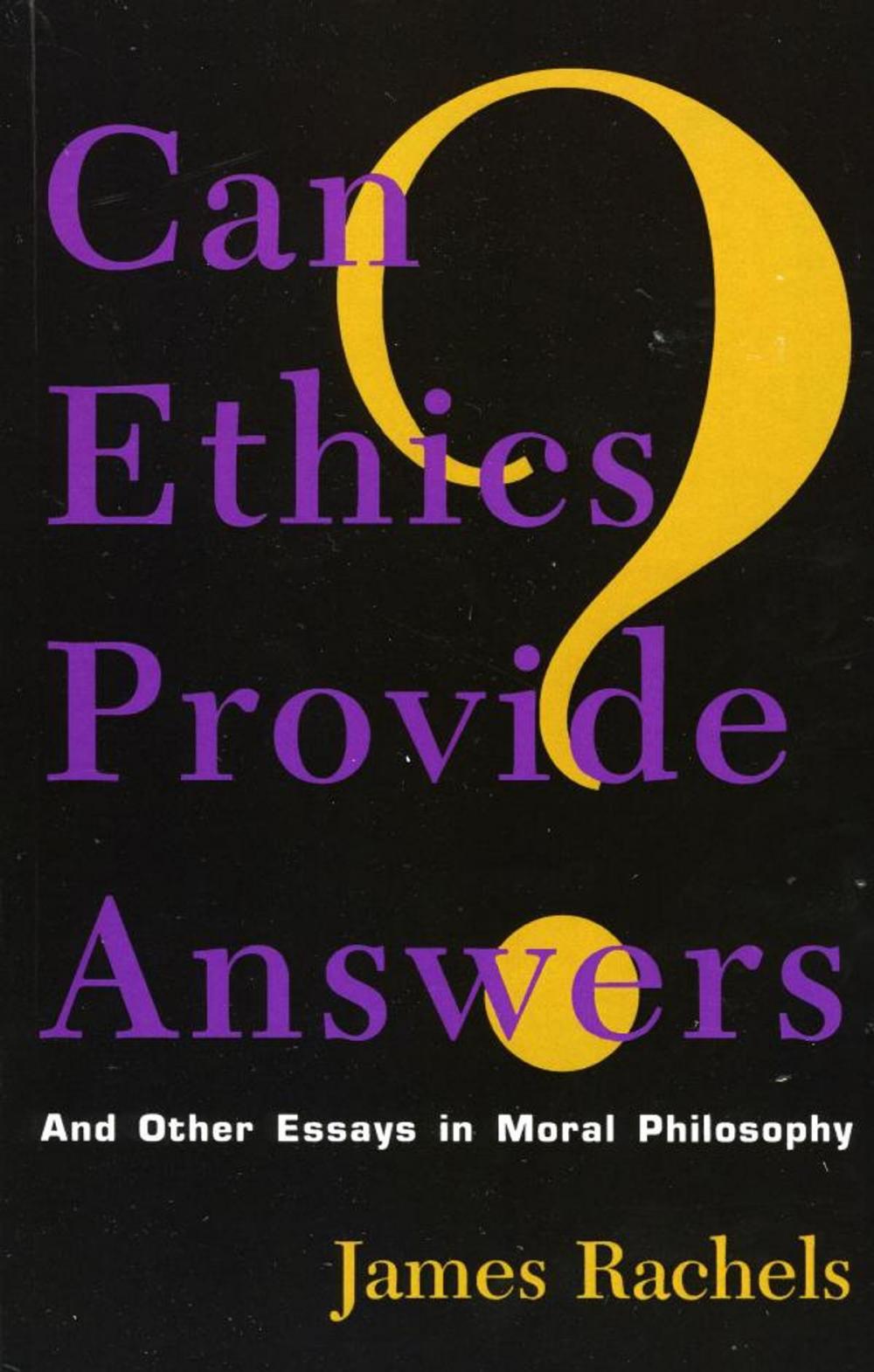 Big bigCover of Can Ethics Provide Answers?