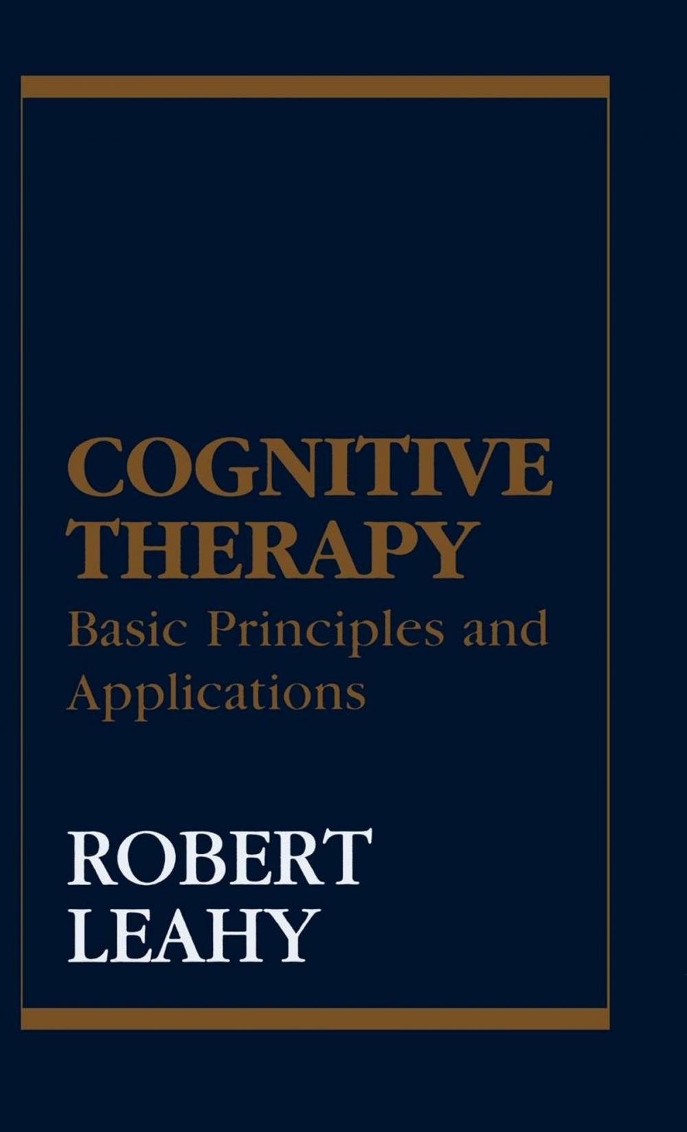 Big bigCover of Cognitive Therapy