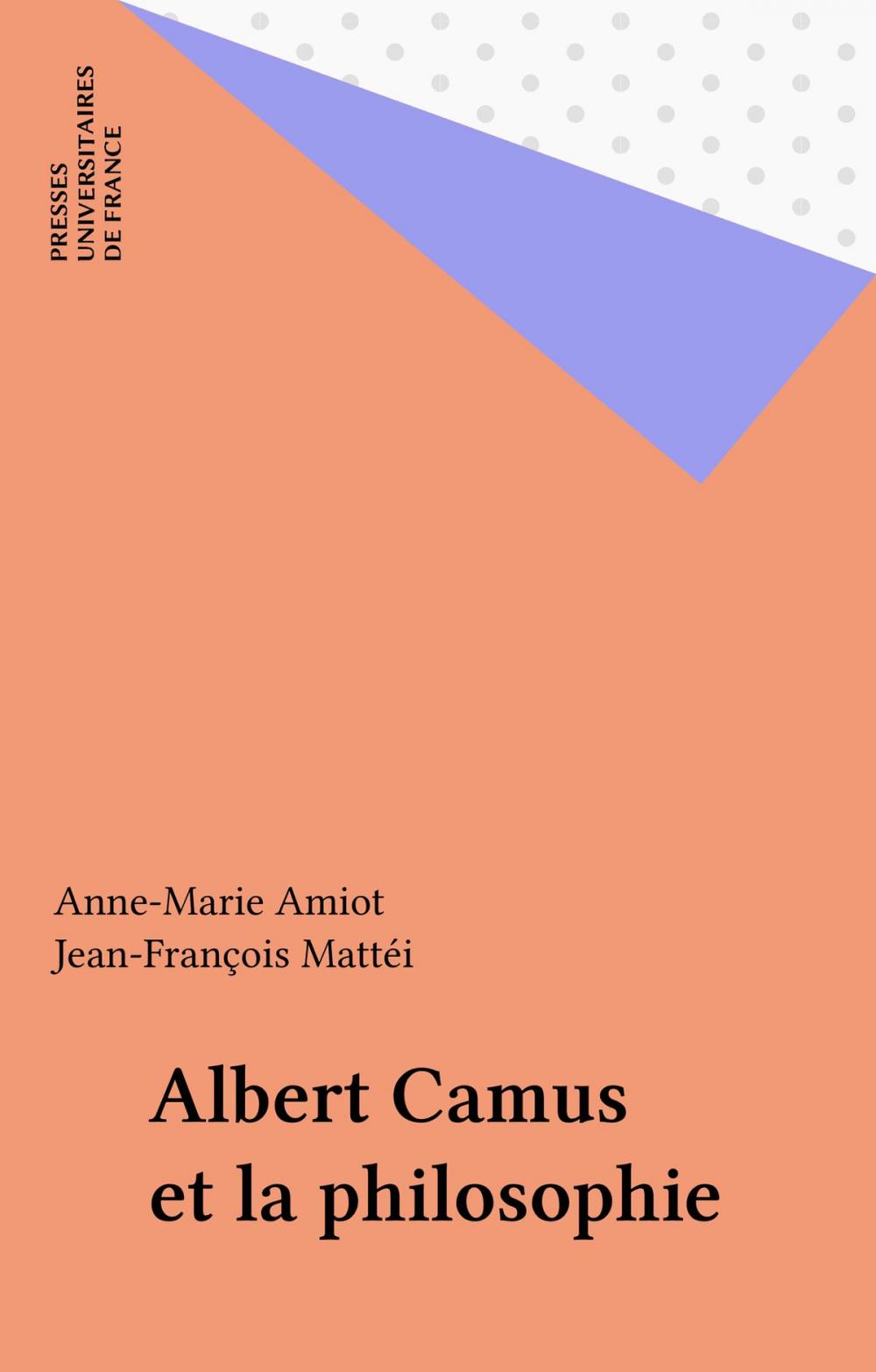 Big bigCover of Albert Camus et la philosophie