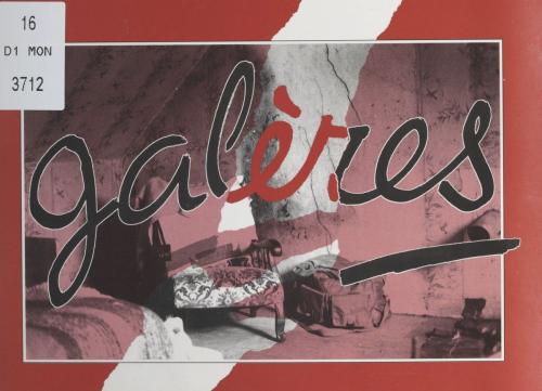 Cover of the book Galères by Secours catholique, FeniXX réédition numérique