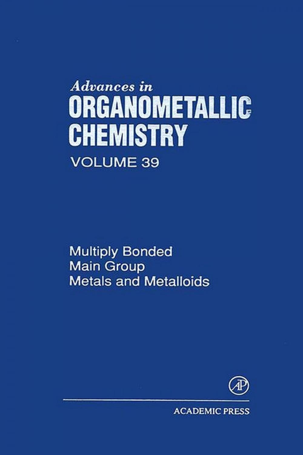 Big bigCover of Advances in Organometallic Chemistry