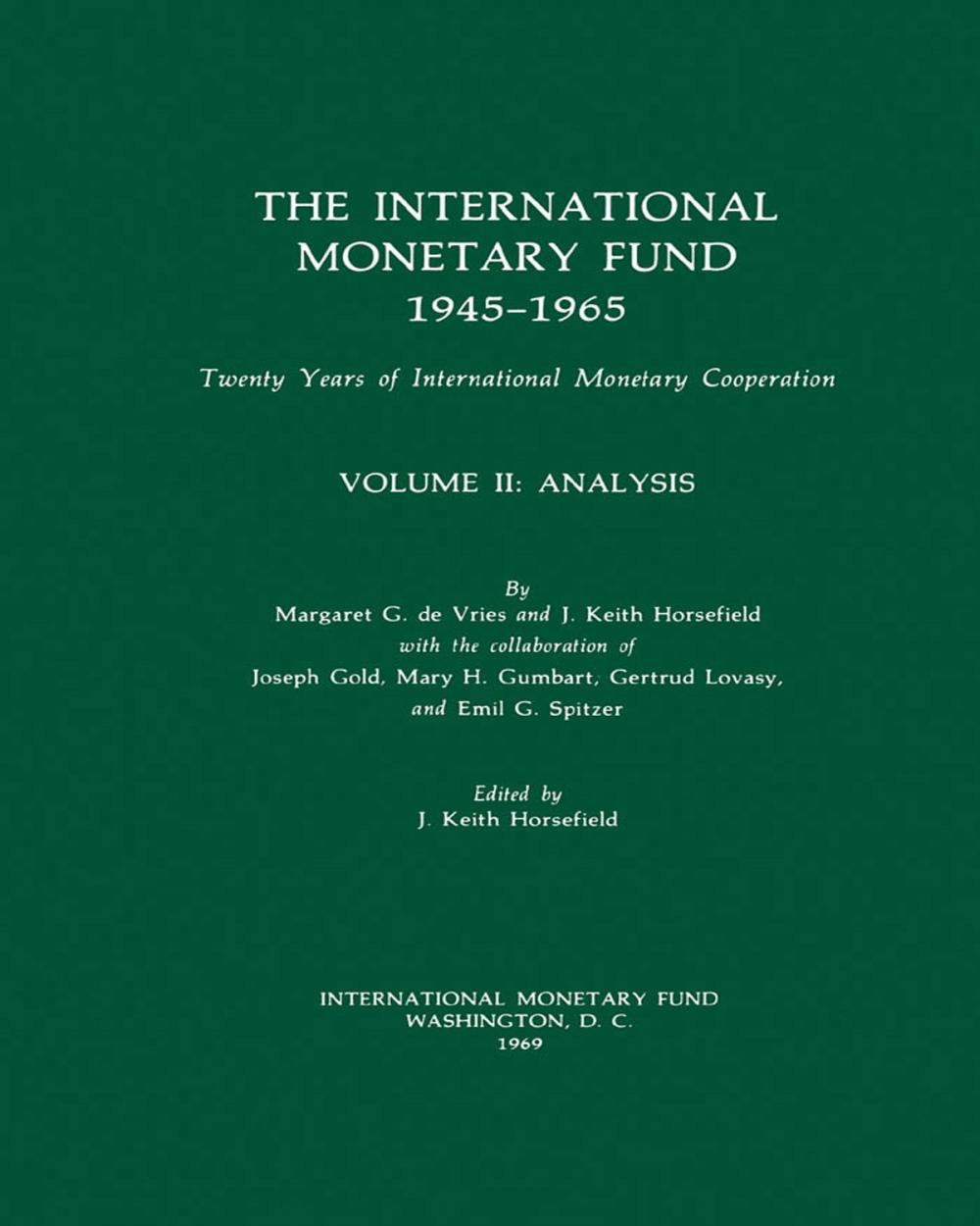 Big bigCover of IMF History Volume 2 (1945-1965)