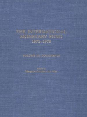 Book cover of IMF History (1972-1978) Volume 3