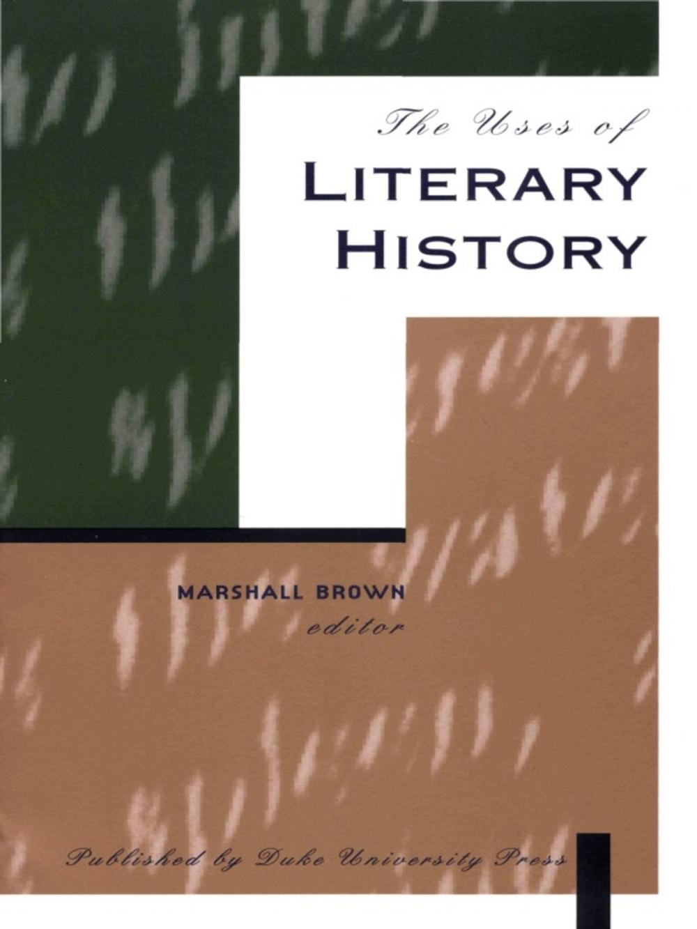 Big bigCover of The Uses of Literary History