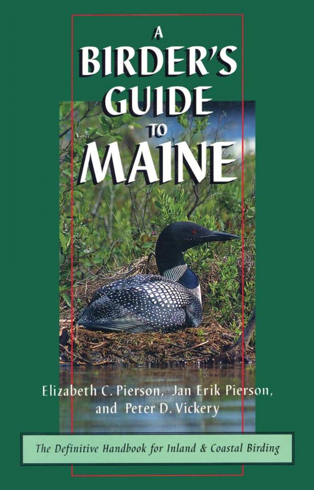 Big bigCover of A Birder's Guide to Maine