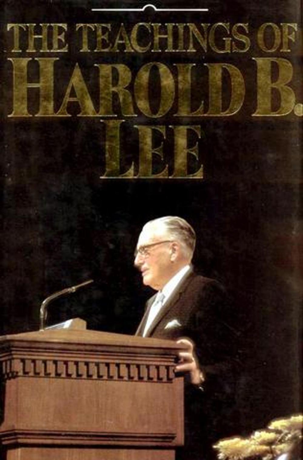 Big bigCover of The Teachings of Harold B. Lee