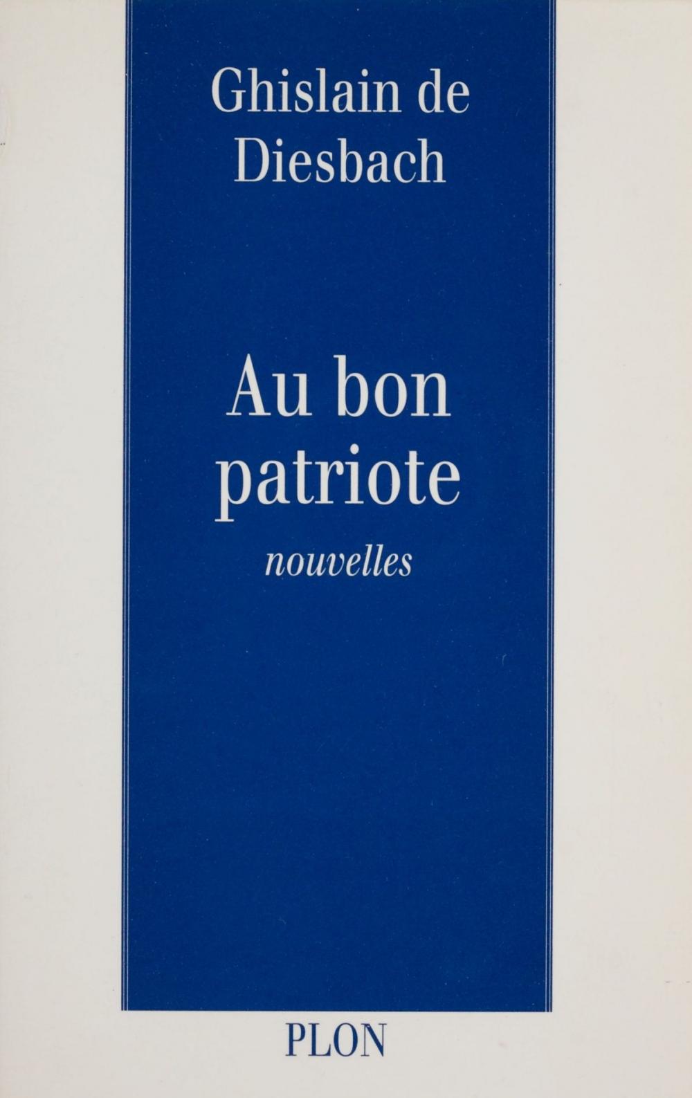 Big bigCover of Au bon patriote