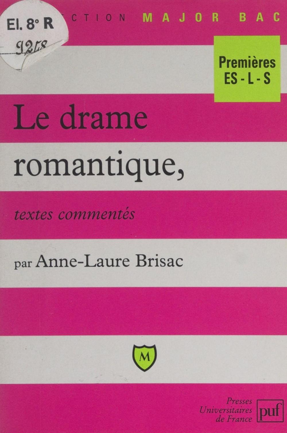 Big bigCover of Le drame romantique