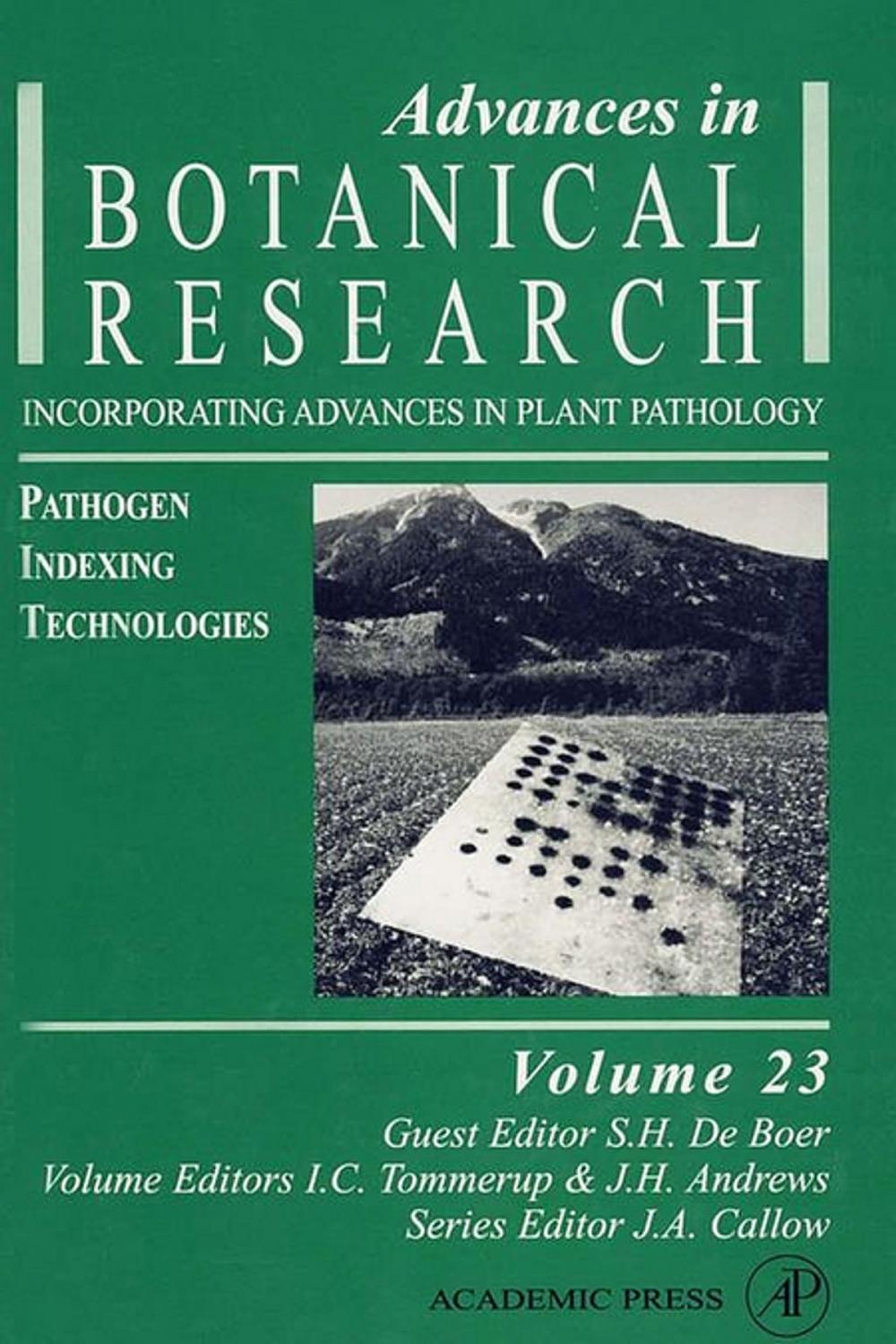 Big bigCover of Pathogen Indexing Technologies