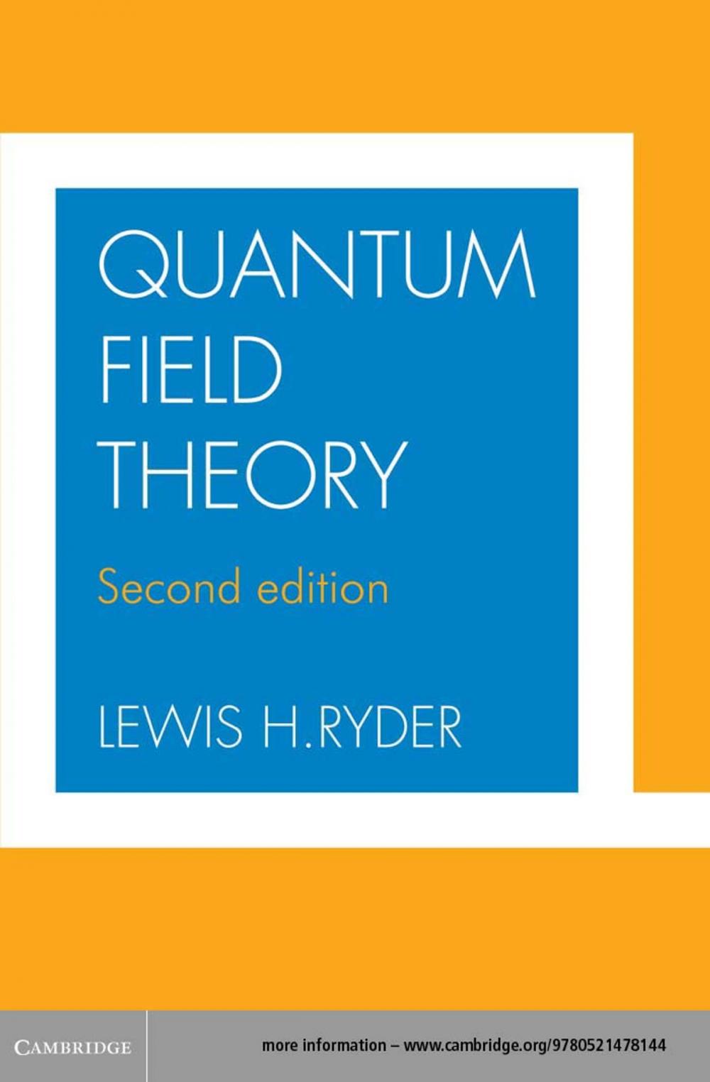 Big bigCover of Quantum Field Theory