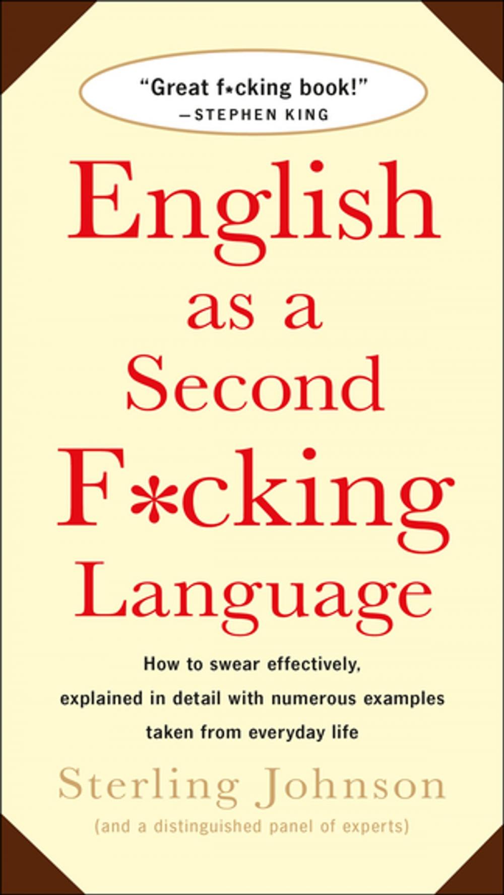 Big bigCover of English as a Second F*cking Language