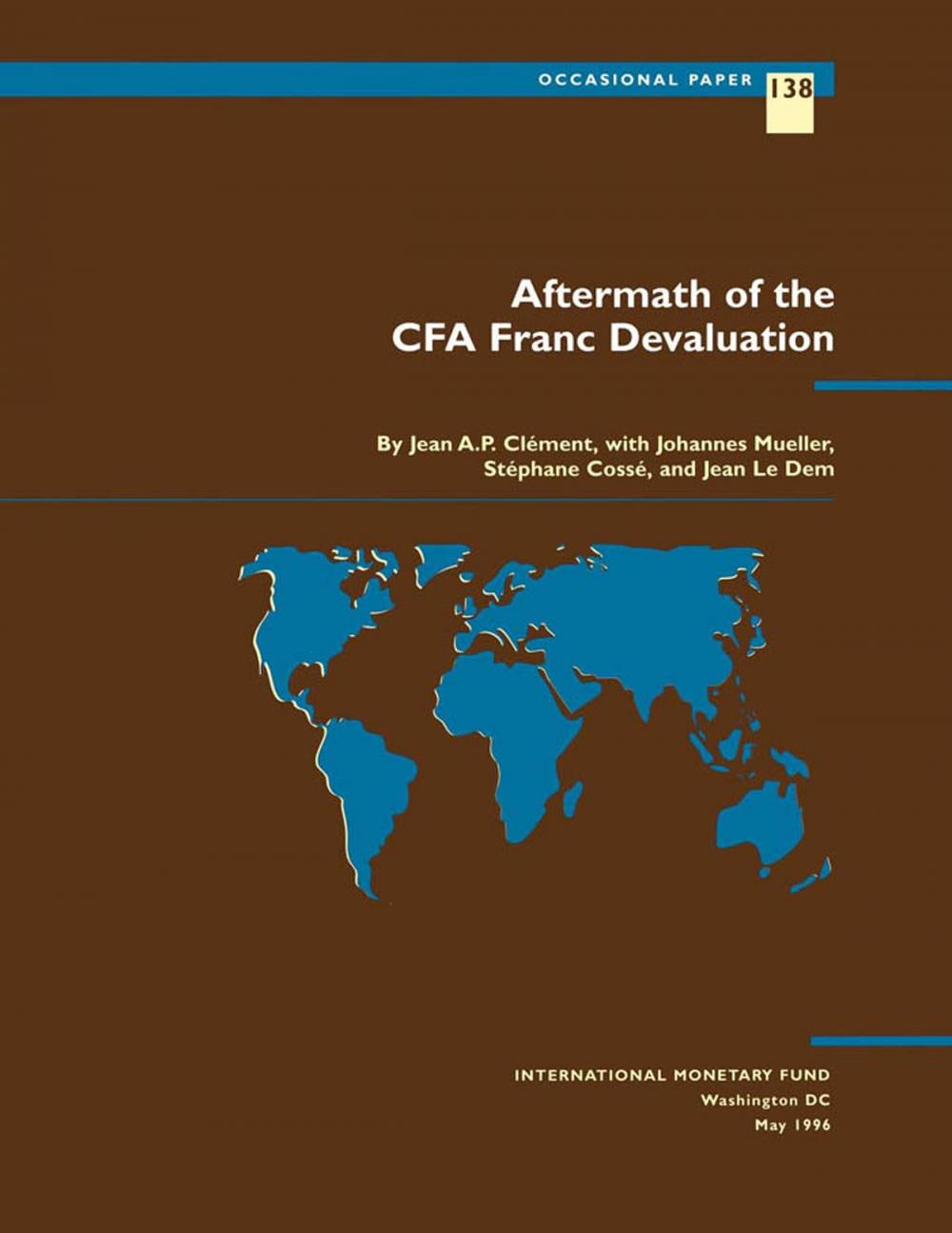 Big bigCover of Aftermath of the CFA Franc Devaluation